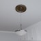 Ekena Millwork Traditional PVC Medallion (Canopies up to 9 1/2"), 16"OD x 3 1/2"ID x 1 3/8"P, Metallic Mystic Brown CMP16TRAMB - alternate 6
